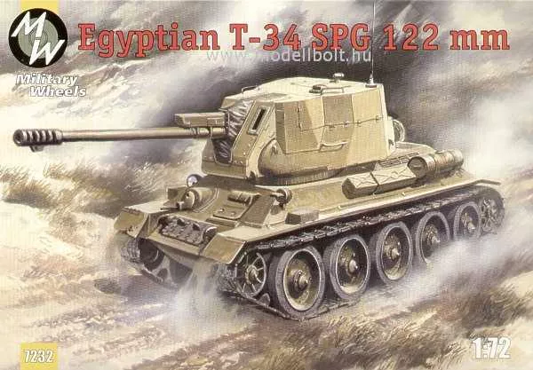 Military Wheels - T-34 SPG 122mm